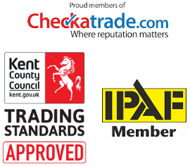 Gutter cleaning accreditations, checktrade, Trusted Trader, IPAF in Bexley